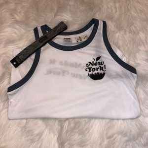 NWT VS New York tank top & VS Headband